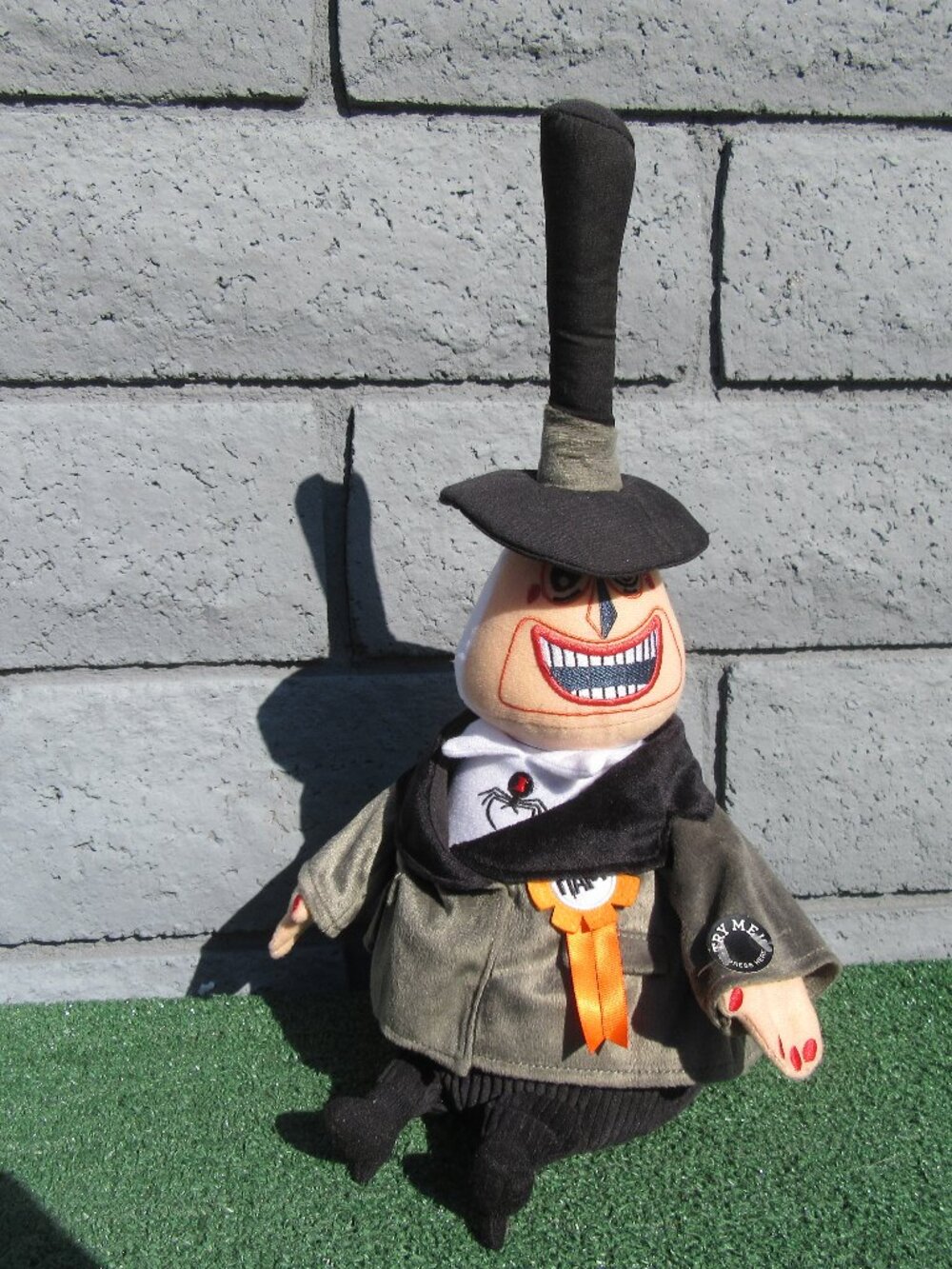 Disney The Nightmare Before Christmas Mayor Animated Rotating Head Musical Plush